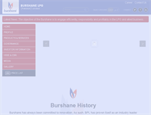 Tablet Screenshot of burshane.com